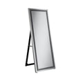 thumbnail image 1 of Rectangular Cheval Floor Mirror Silver, 1 of 2