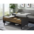 thumbnail image 1 of Rectangular Coffee Table with Lift-Top | Convenient Storage in Primary Living Space | Constructed from Wood and Plastic | Keep Books and Magazines Neat, 1 of 4