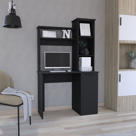 Rectangular Computer Desk | Freestanding in Office | Provide Stable Workspace
