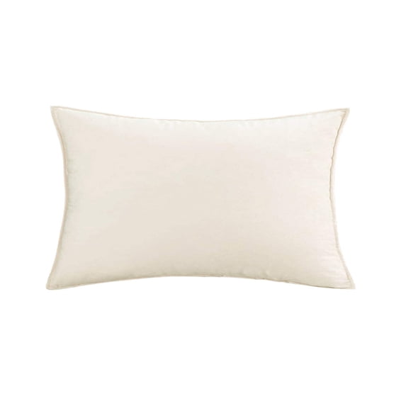 Rectangular Cotton Velvet Pillowcases Pack of 2 Solid Colors (With/Without Inserts) (Double Sided)