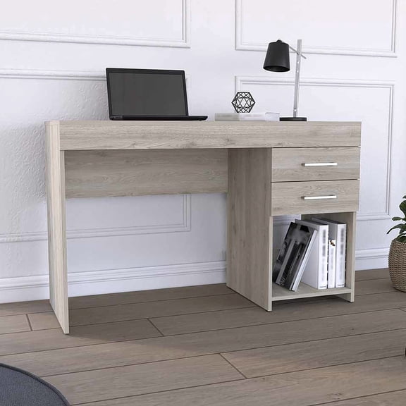 Rectangular Desk for Office | Compact & Spacious Design | Particle Board Craft | Meets Storage Requirement