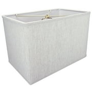 Rectangular Drum Lampshade 10x16 10x16 x 11 Softback Textured Oatmeal