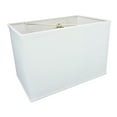 thumbnail image 1 of Rectangular Drum Lampshade (10x16) (10x16) x 11 Softback White, 1 of 2