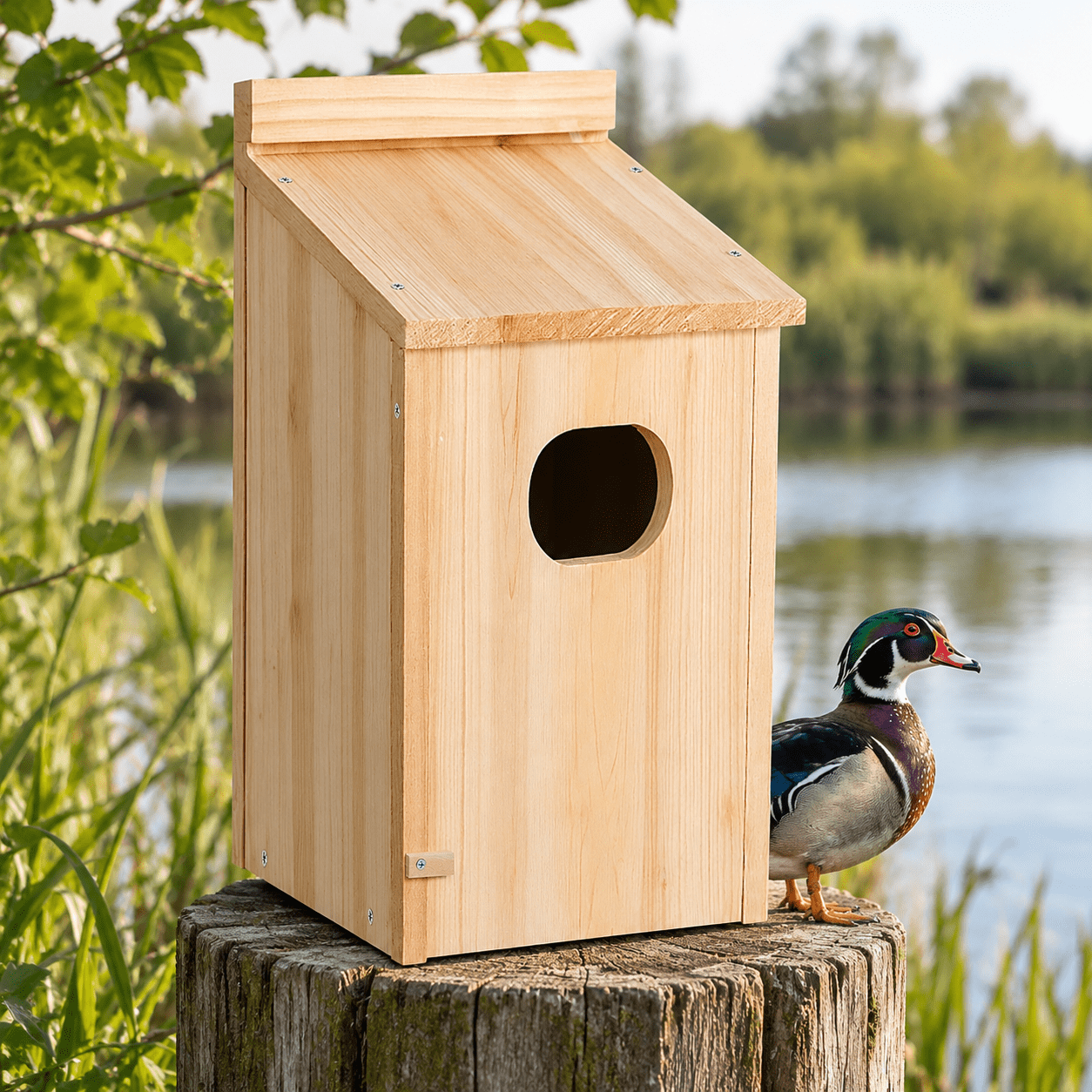 Rectangular Duck House 17