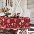 thumbnail image 1 of Rectangular Easter Tablecloth 60x120Inch, Spring Floral and Bunny Easter Egg Watercolor Tablecloth, Waterproof Wrinkle Resistant Tablecloth, Holiday Kitchen Dining Spring Easter Decor, 1 of 6