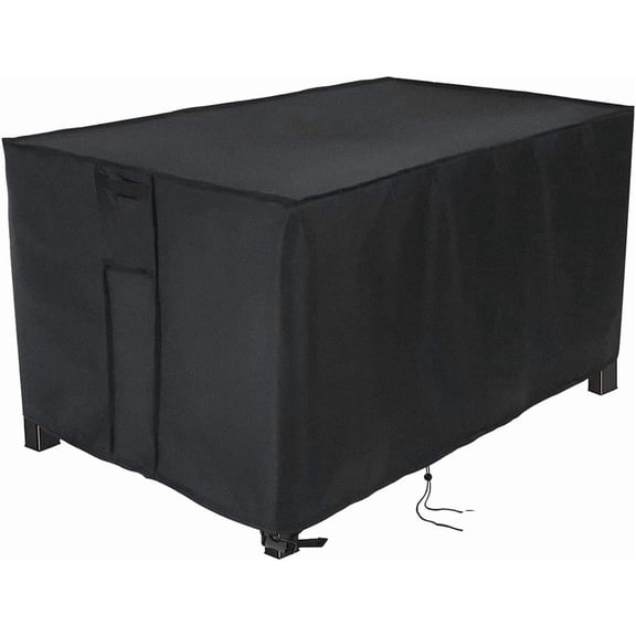 Rectangular Fire Pit Cover  ,Propane Gas Fire Pit Table Cover,Outdoor Waterproof Firepit Table Cover
