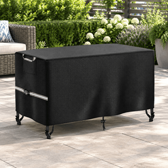 Rectangular Fire Pit Table Cover 52"l X 34"w Waterproof Heavy Duty