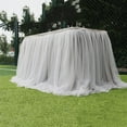 thumbnail image 1 of Rectangular Fitted nylon yarn Tablecloths Covers for Birthday Party Wedding, 1 of 3