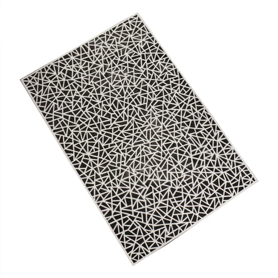Rectangular Flower PVC Placemat, Elegant Floral Table Decor, Washable PVC Placemat Set for Daily Use and Party Decorations
