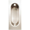 thumbnail image 1 of Rectangular Flush Door Pull, 3-1/8" x 1-11/32" x 17/32", Satin Nickel by Stone Harbor Hardware, 1 of 6