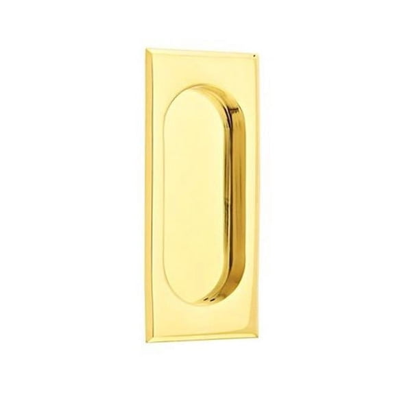 Rectangular Flush Pull, French Antique Brass