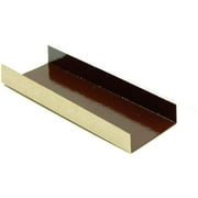 Rectangular Folding-Edges Pastry Board 5-1/16" Long with Chocolate Interior & Praline Exterior - Pack of 200