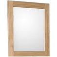 thumbnail image 1 of Rectangular Frame Mirror Solid Fir Natural, 1 of 1