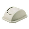 thumbnail image 1 of Rubbermaid Commercial Rectangular Free-Swinging Plastic Lids, Beige, 1 of 3