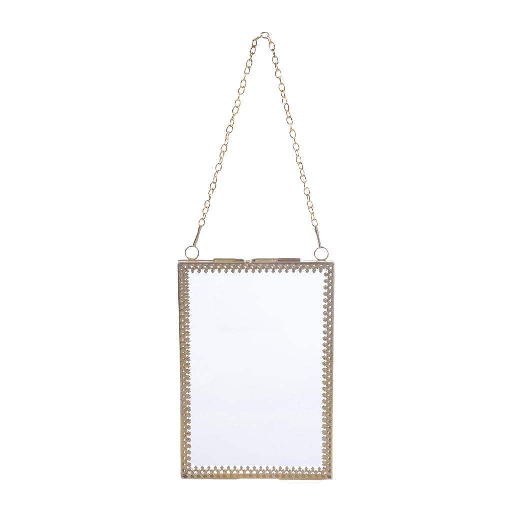 Rectangular Glass Frame Wall Mounted for Pressed Flowers and Artwork ...