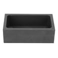 Rectangular Graphite Ingot Mold Jewelry Metal Refining Crucible for