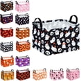 thumbnail image 1 of Rectangular Halloween Horror Ghost Storage Basket,Scary Pumpkin Basket,Halloweens Party Baskets,Halloween Candy Storage Baskets with Handles,Collapsible Storage Box Bin (C-1PCS), 1 of 9
