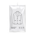 thumbnail image 1 of Rectangular Hanging Vacuum Storage Bag, Short Garment Compression Bag for Suits, Coats, Dorm and Closet Storage, 1 of 5