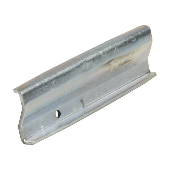 Rectangular Hangrail Splicer to Connect Two 1.5" x .5" Retail Rectangle Tubes, Zinc, 100 Pack