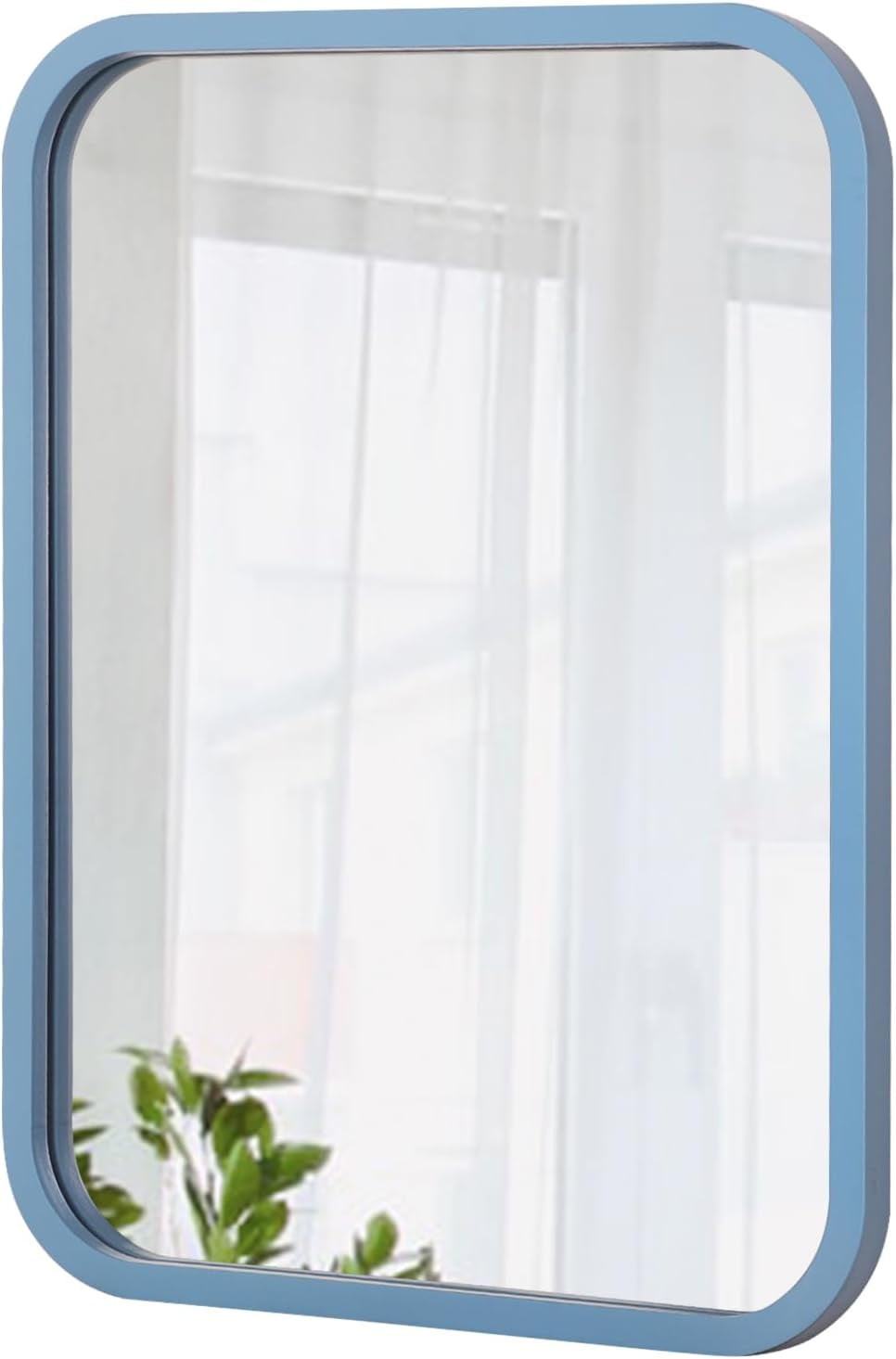 Rectangular Horizontal Wall-Mounted Mirrors for Living Room, Bathroom ...