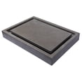 thumbnail image 1 of Rectangular Infinity Pool Sink - Honed Pietra Grey Marble, 1 of 12