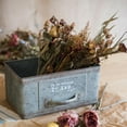 thumbnail image 1 of Rectangular Iron Planter Drawer, 1 of 10