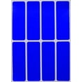 thumbnail image 1 of Rectangular Labeling Sticker 3x1 inches (75mm x 25mm) Blue Paper Sticker Sheets 864 - Pack by Royal Green, 1 of 6