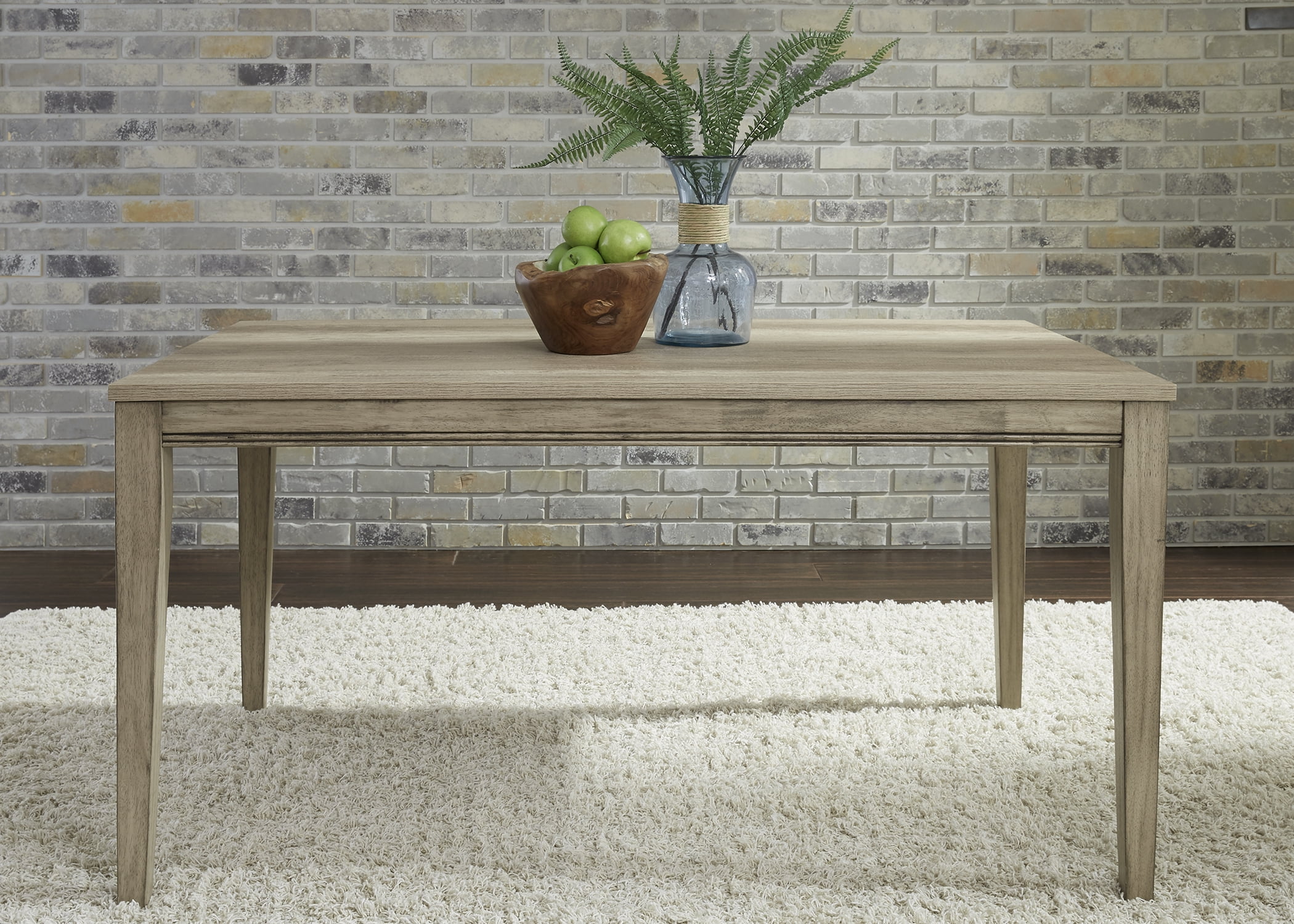 Sun Valley 60 Inch Brown Wood Rectangular Dining Table