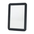 thumbnail image 1 of Rectangular Makeup Mirror - Portable, Glass Surface, Frame, Adhesive Backing, for Lockers, Travel, Daily Use, 1 of 6
