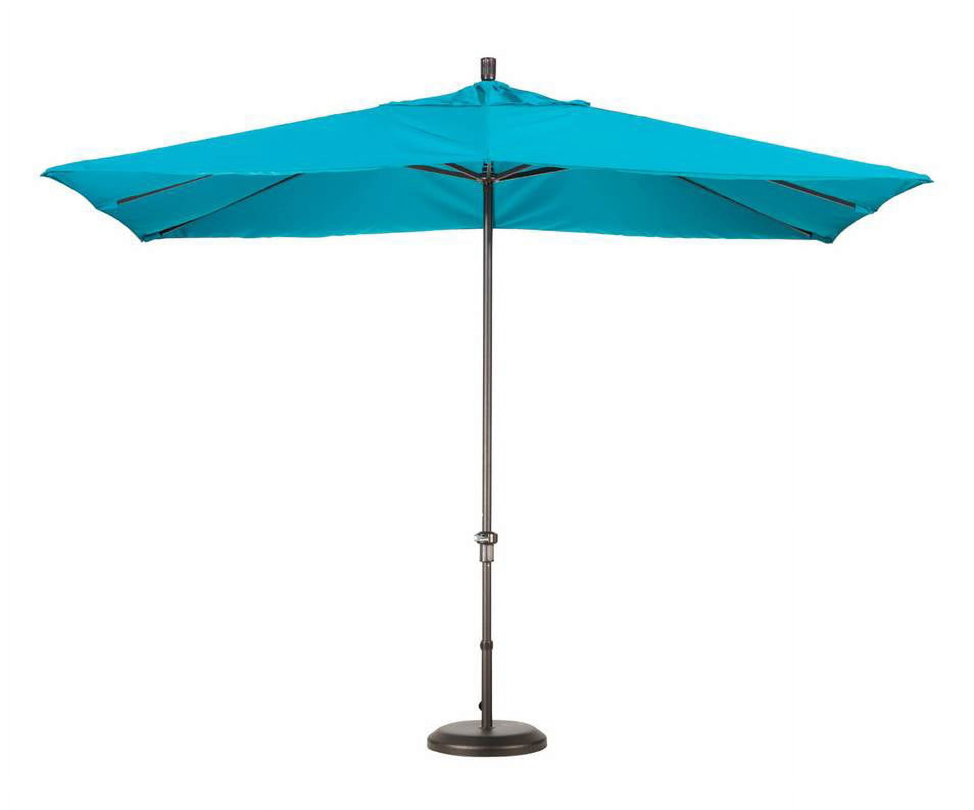 bar height patio table set with umbrella hole Square Outdoor Patio Counter High Bistro Bar Table With Umbrella Hole