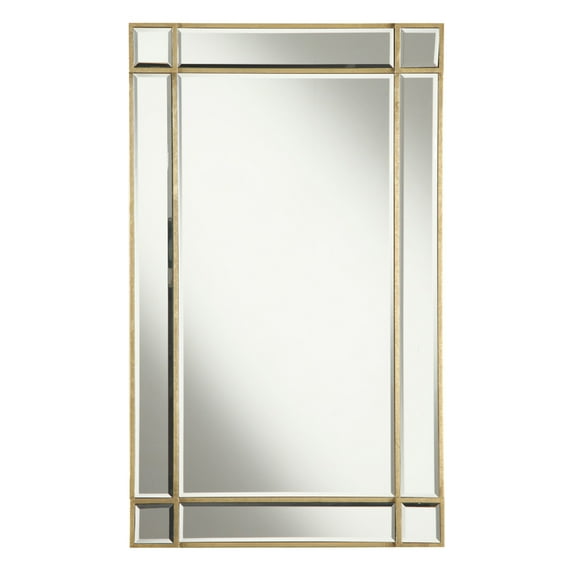 Elegant Lighting Florentine 22" Mirror in Clear and Gold