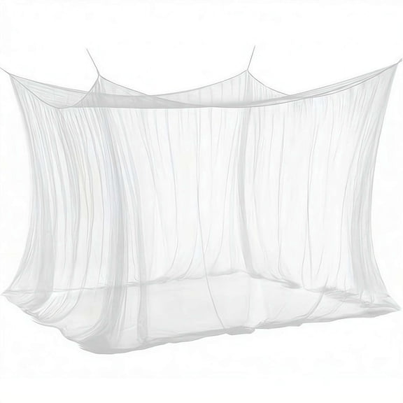 Rectangular Mosquito Net for Camping, 118x118x94.5 Inch Large Mesh Canopy Tent, Outdoor Travel Bug Netting for Patio Picnic Backyard