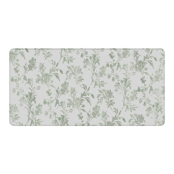 Rectangular Mud Mouse Pad with Natural Absorbent Surface, Non-Slip Base & Eco-Friendly Design for Computer/Desk (Wireless Mice Compatible) 12*24IN