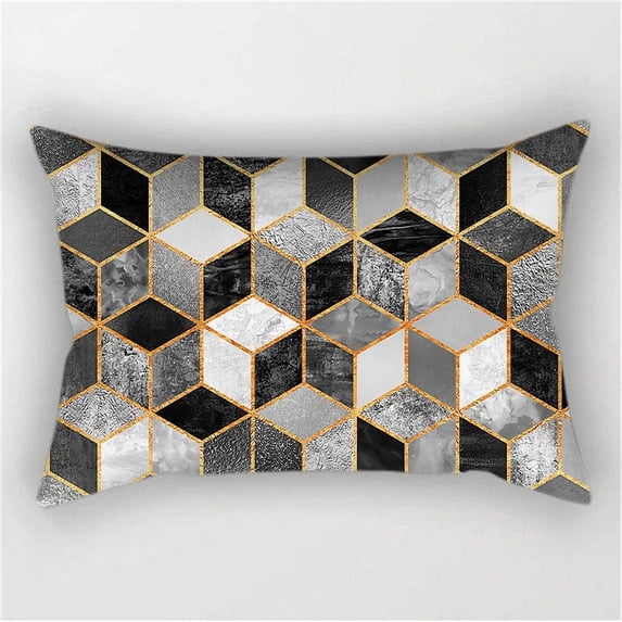Rectangular Pillow Cover pack of 2 Throw pillow covers 12''x20'' (With/Without Inserts)