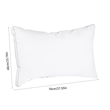 Rectangular Pillows for Bedroom,Bed Pillows for Sleeping, Hotel Pillows Cooling,Bedding Bed Pillows for Sleeping White 1pc Cool Hotel Quality Gusseted Pillow for Back Stomach Or Side Sleepers