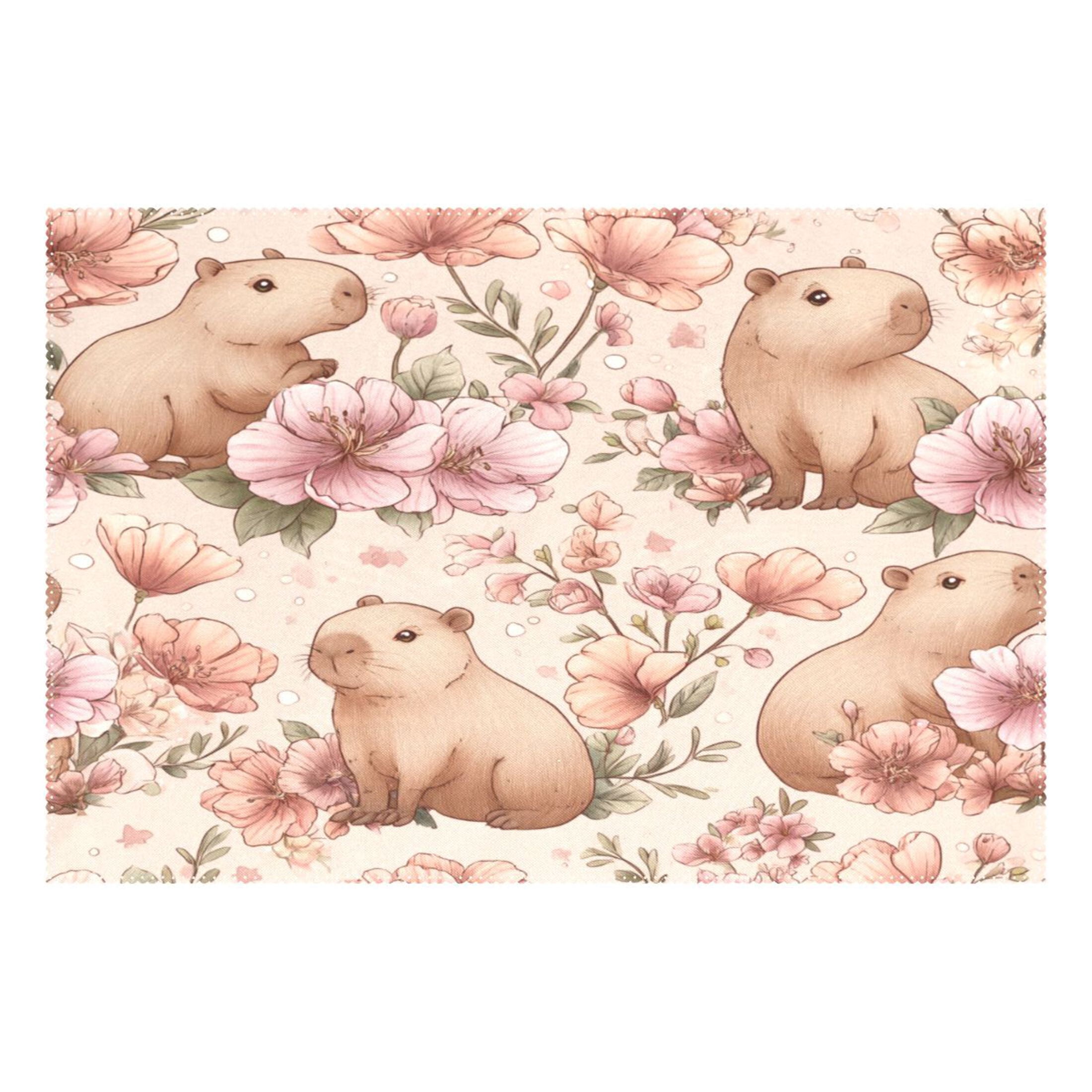 Rectangular Placemats of 1 Washable Table Mat Suitable for Dining ...
