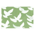 thumbnail image 1 of Rectangular Placemats of 1 Washable Table Mat Suitable for Dining Tables12x18 Inch Pigeons, 1 of 8