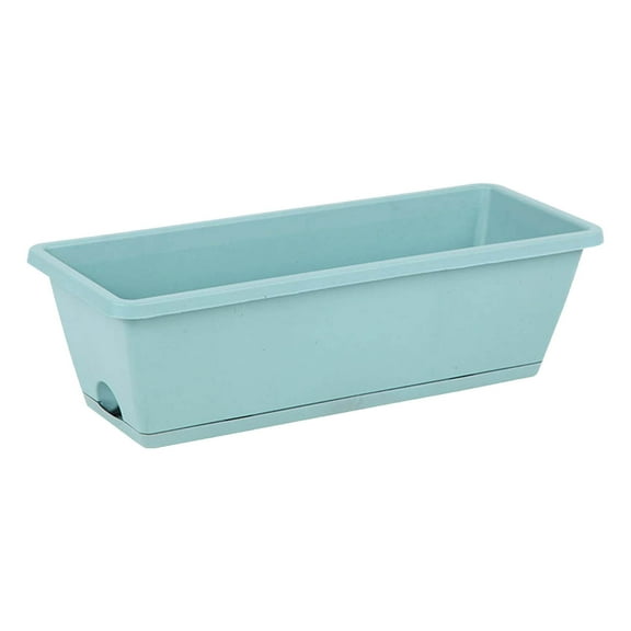Rectangular Planter Plastic Flower And Vegetable Pots Containers For Balcony Home Flower Pots Home Decor
