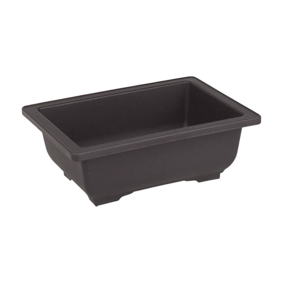 Rectangular Plastic Bonsai Planters for Indoor and Outdoor Use, Small Succulent Flower Pots Window Plant Boxes, Planting Containers for Garden and Balcony
