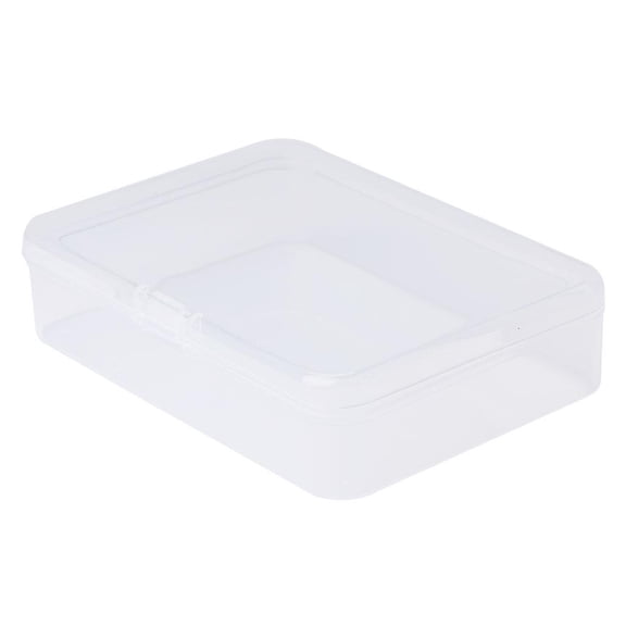 Rectangular Clear Transparent Storage Box Collection Container