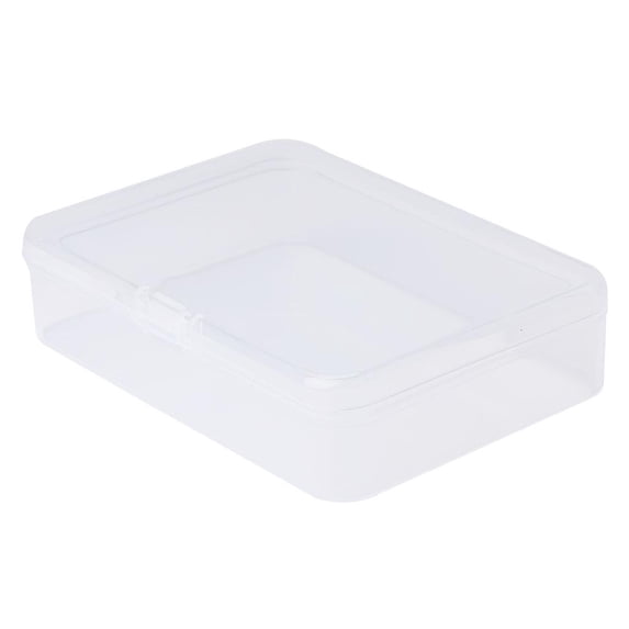 Rectangular Clear Transparent Storage Box Collection Container