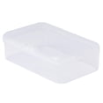 thumbnail image 1 of Rectangular Clear Transparent Storage Box Collection Container, 1 of 16