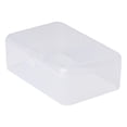 thumbnail image 1 of Rectangular Clear Transparent Storage Box Collection Container, 1 of 16