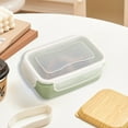 thumbnail image 1 of Rectangular Plastic Food Storage Container with Leak-Proof Lid for Meal Prep and Leftovers, 1 of 6