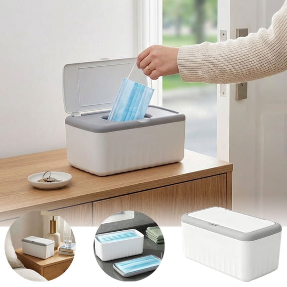 Rectangular Plastic Storage Box Versatile Rectangular Storage for Home Organization and Closet Decluttering