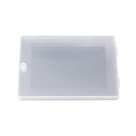 Rectangular Transparent Clear Storage Box Collection Container