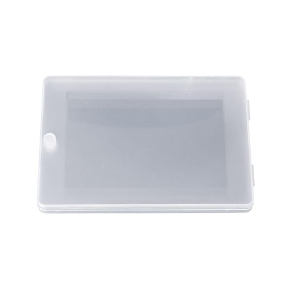 Rectangular Transparent Clear Storage Box Collection Container