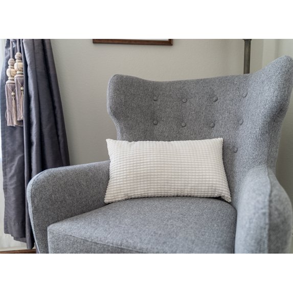Rectangular Polyester Blend soft feeling Pillows 12''x20'' (With/Without Inserts) pack of 2