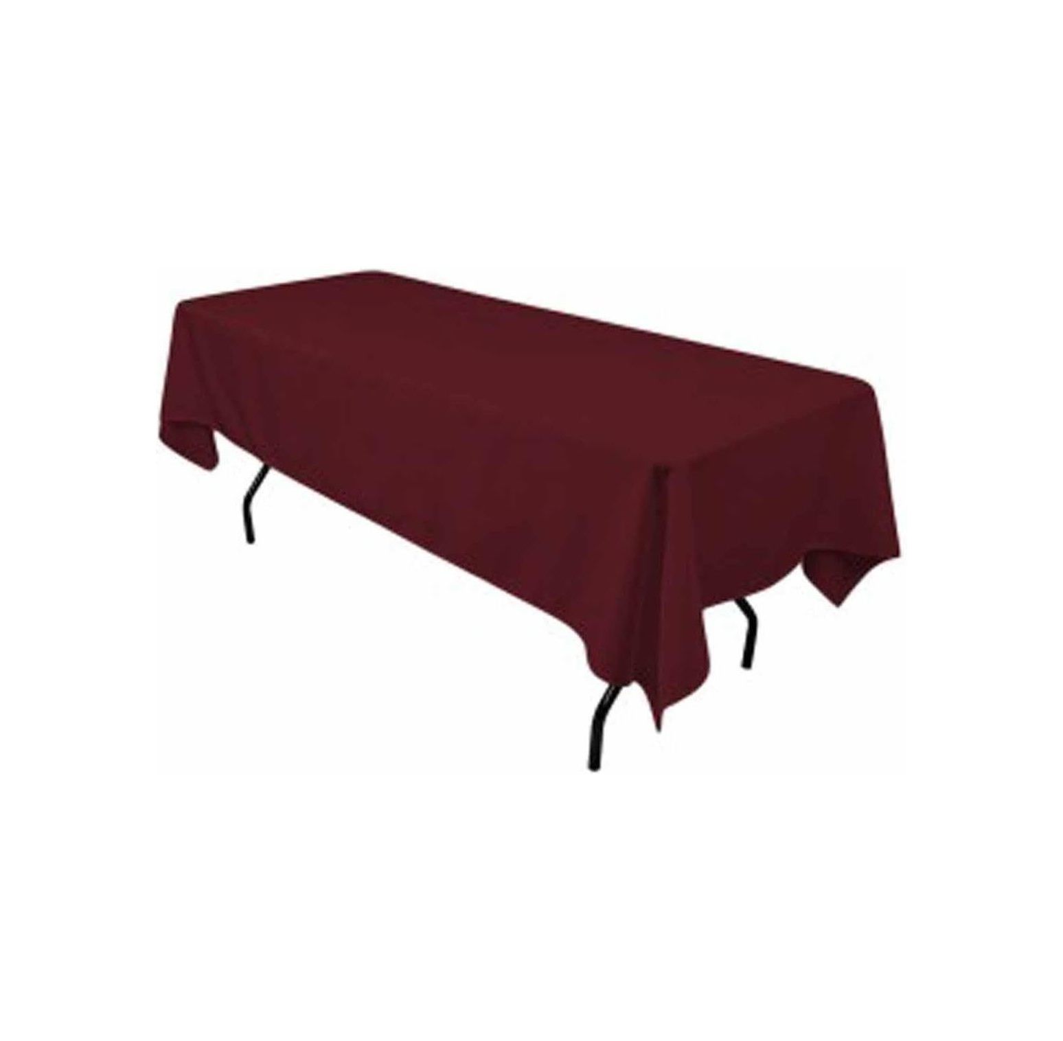 Rectangular Polyester Tablecloth 60x144 Inches By Runner Linens Factory