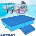 thumbnail image 1 of Rectangular Pool Cover for 9.8FT×6.6FT. Pools - Great Summer Pool Cover, 1 of 8